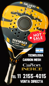 Paleta Saro modelo Carbon mesh - venta directa de fabrica