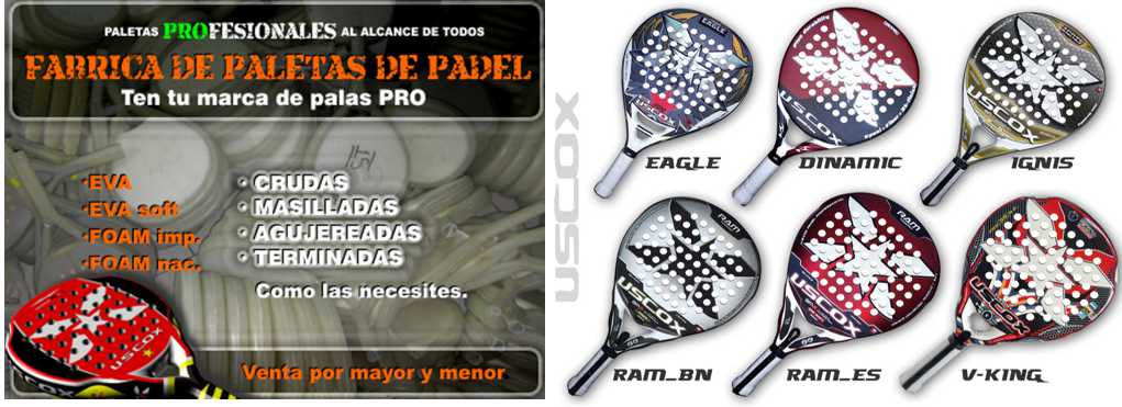 Distribuidor de paletas de padel en Argentina, venta por mayor y menor de paddle