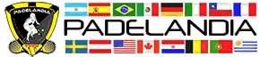 logo Padelandia, padel , paletas de padel