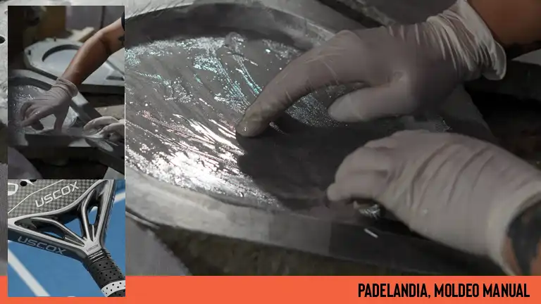 como moldear paletas de padel