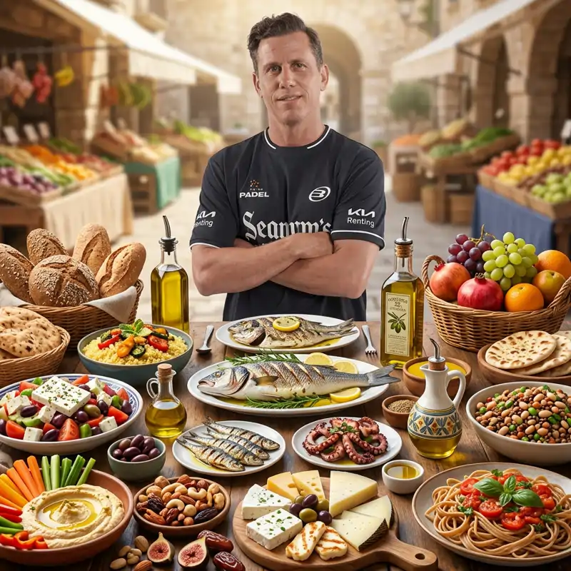 la dieta de Paquito Navarro, muy similar a la del actual N1 Tapia