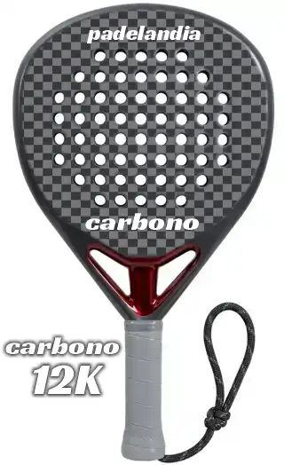 Paleta de pádel carbono 12k para jugadores medios y pro