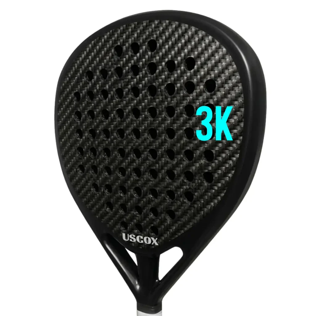 Paleta de carbono 3k modelo Titan forma diamante