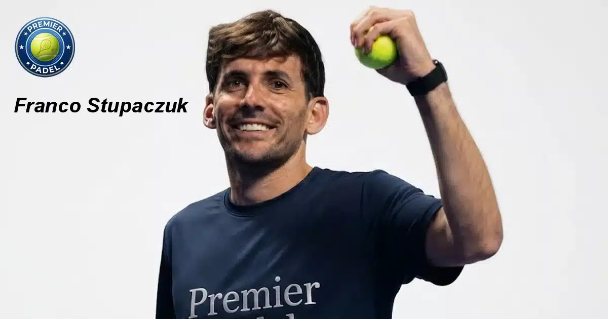 Franco Stupaczuk, N°7 del ranking FIP masculino de pádel